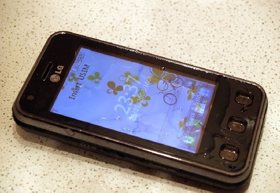 Под сенсорное стекло Телефона попала влага