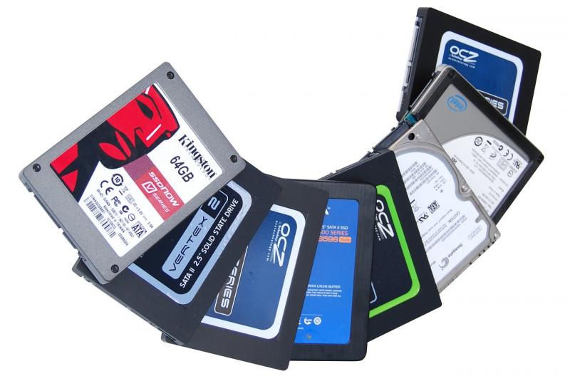 Накопители SSD для ноутбуков